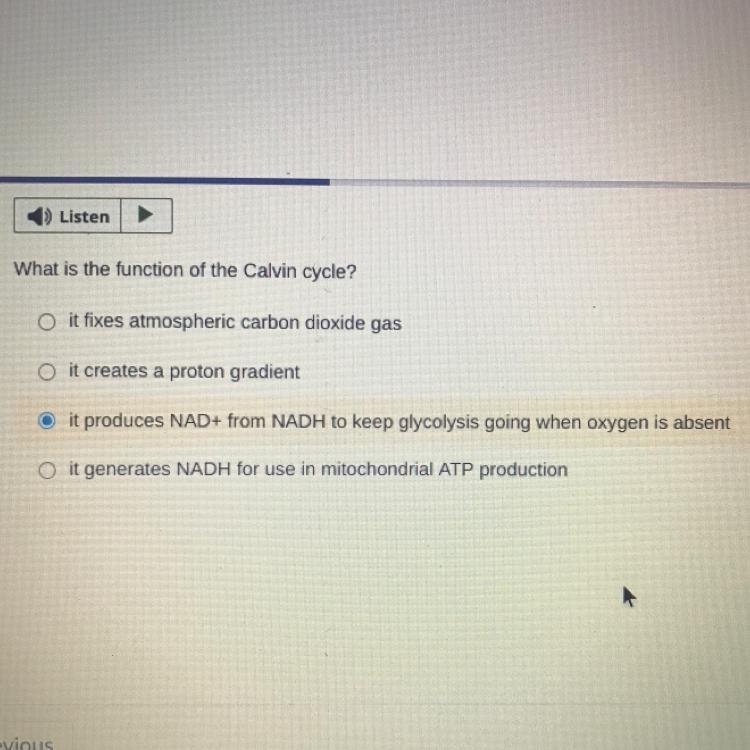 What is the function of the Calvin cycle? I’m not sure someone helppp!!! Quickly please-example-1