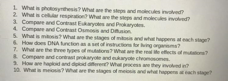 Please please guys I need help for this all question in biology.-example-1