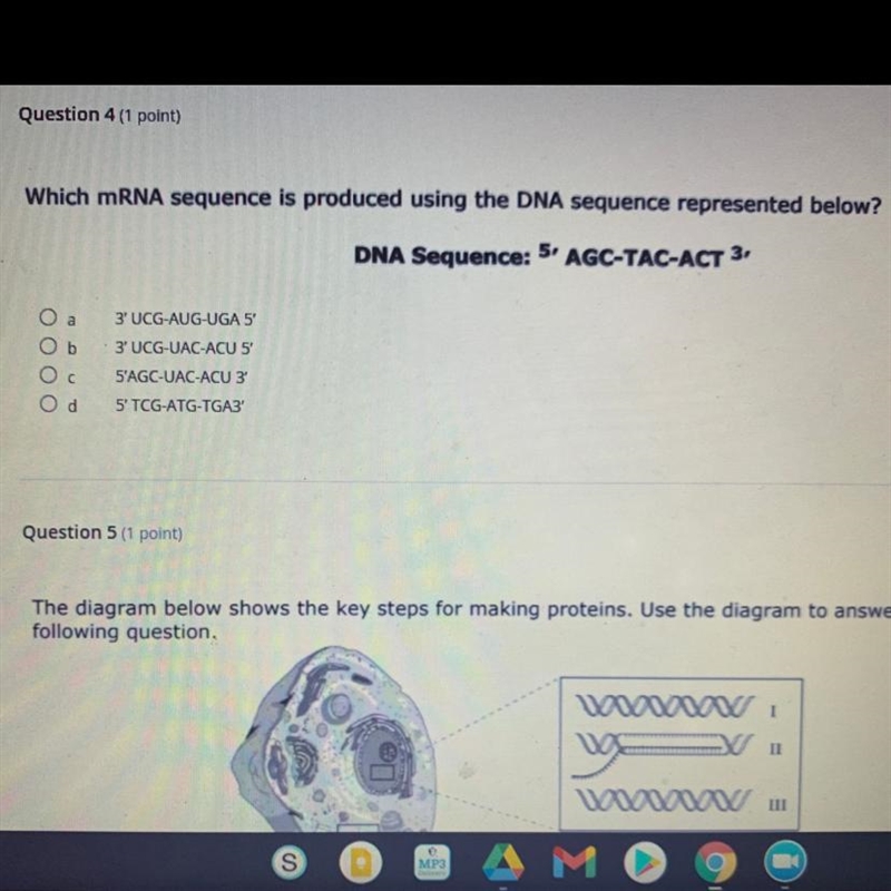 I need an answer for Question 4 please:)-example-1