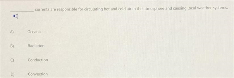 [blank] currents are responsible for circulating hot and cold air in the atmosphere-example-1