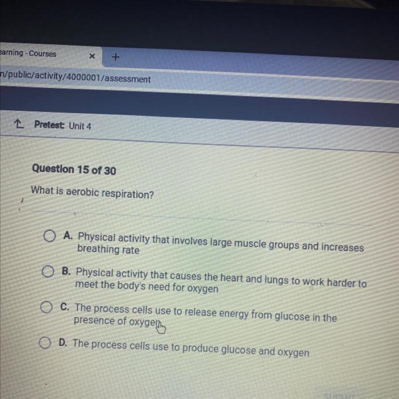 What is aerobic respiration?-example-1