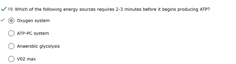 Which of the following energy sources requires 2-3 minutes before it begins producing-example-1