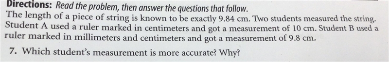 Which student’s measurement is more accurate? Why? i don’t know if this is biology-example-1