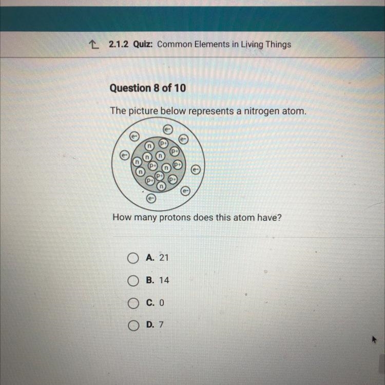 How many protons does this atom have?-example-1