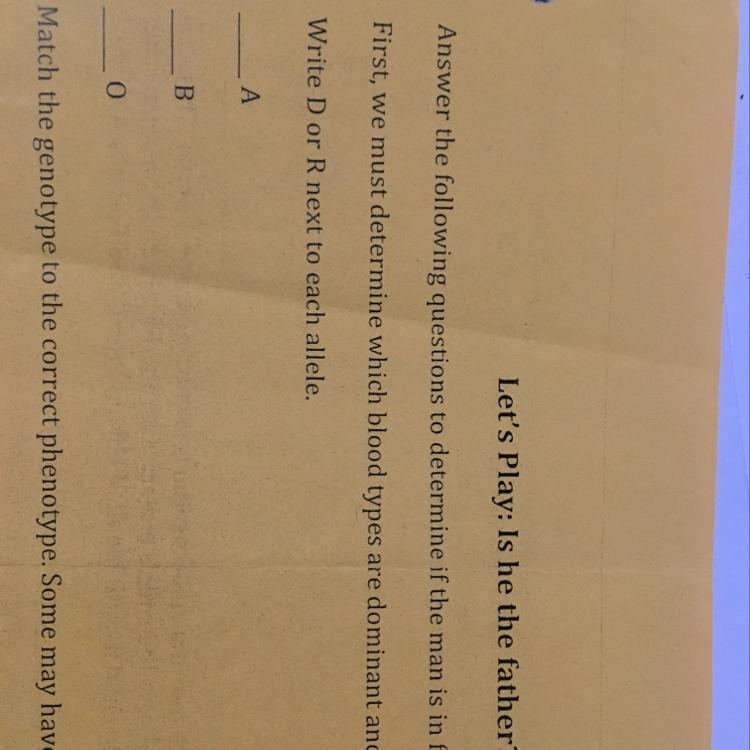 Is A recessive or dominant? Is B recessive or dominant? Is O recessive or dominant-example-1