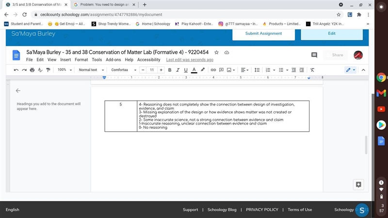 If you designed your own experiment to prove the law of conservation of matter, what-example-4