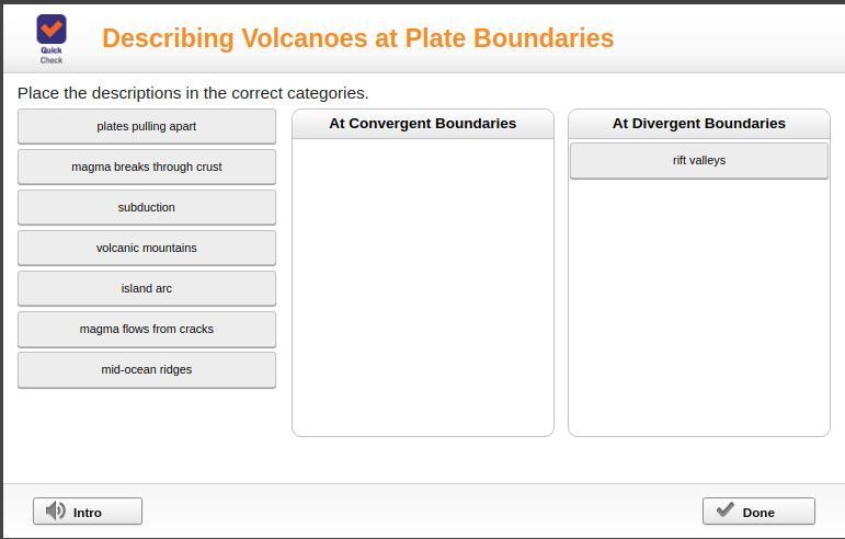 Place the descriptions in the correct categories (PLEASE HELP FAST)-example-1