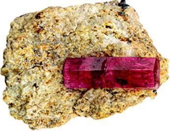 Red beryl is one of the rarest minerals in the world. Because it is so rare, red beryl-example-1