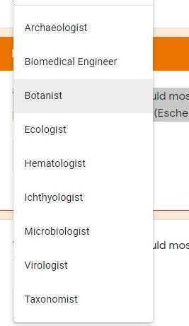 Which Scientist would most likely be interested in studying food poisoning caused-example-1