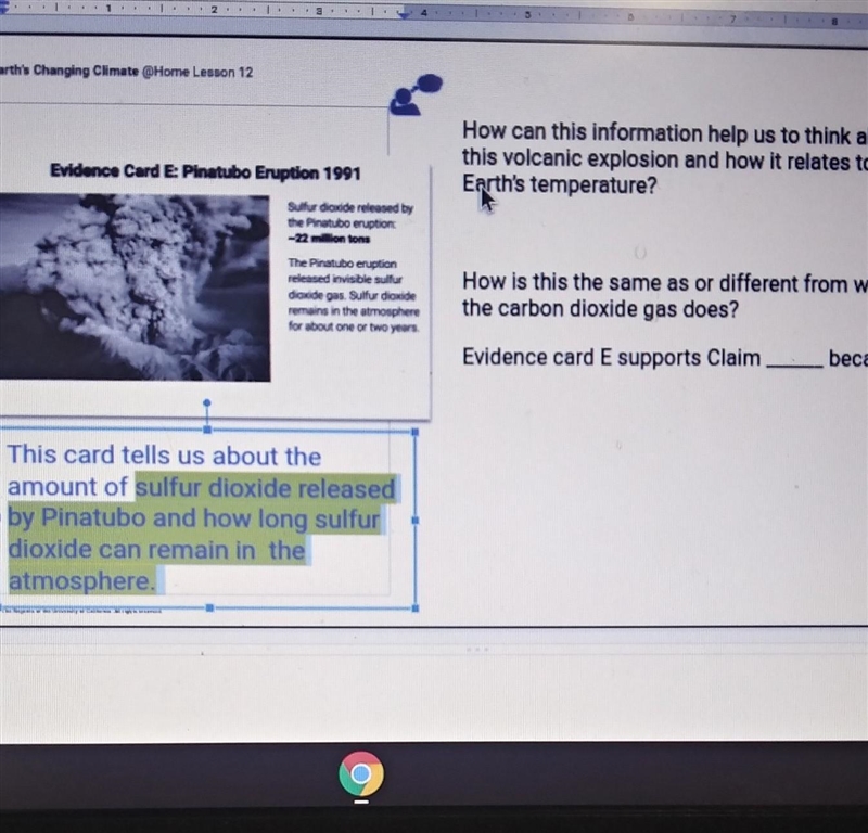 How can this information help us to think about this volcanic explosion and how it-example-1