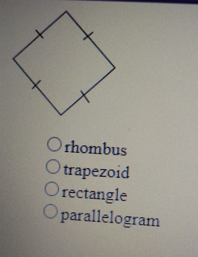 Classify the quadrilateral using the name that best describes it.​-example-1