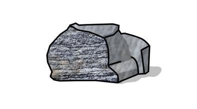 The rock in this picture shows foliation. Foliation can develop in a rock as a response-example-1