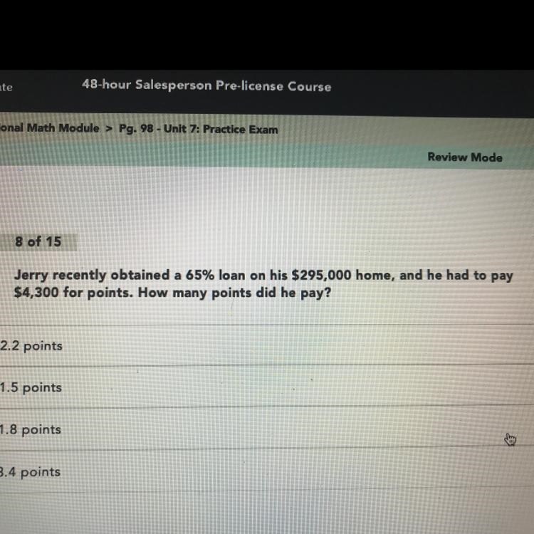 How do I solve this? It’s a real estate question.-example-1