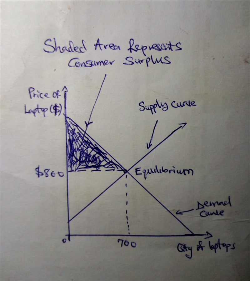 One of these demand and supply diagrams holds within it the concept of economic efficiency-example-1