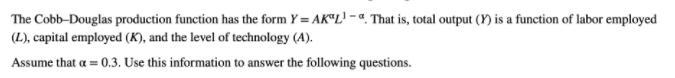 In a competitive economy, firms pay a real wage (W/P) equal to the marginal product-example-1