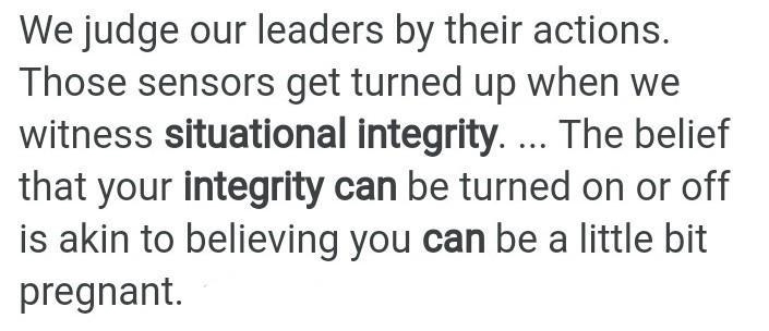 Can integrity be situational-example-1