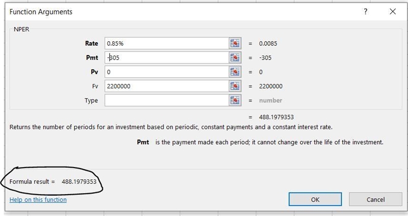 You feel that you will need $2.2 million in your retirement account and when you reach-example-1