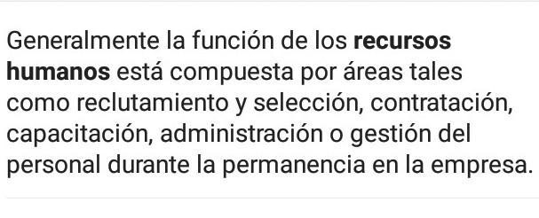 O que eu aprendi as obre assistência de Recursos humanos​-example-1