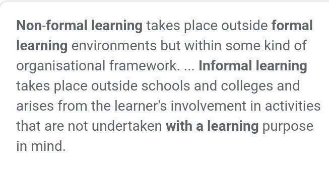 O What’s the Difference Between Non-Formal and Informal Learning-example-1