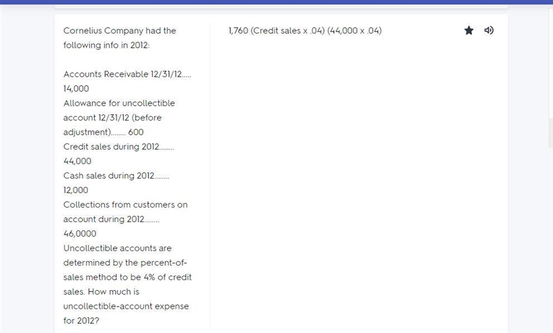 Uncollectible accounts are determined by the​ percent-of-sales method to be ​% of-example-1