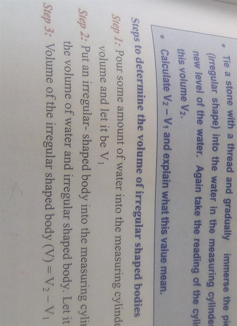 How will you prove that a piece of stone occupies space​-example-1