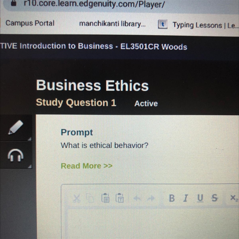 What is ethical behavior?-example-1