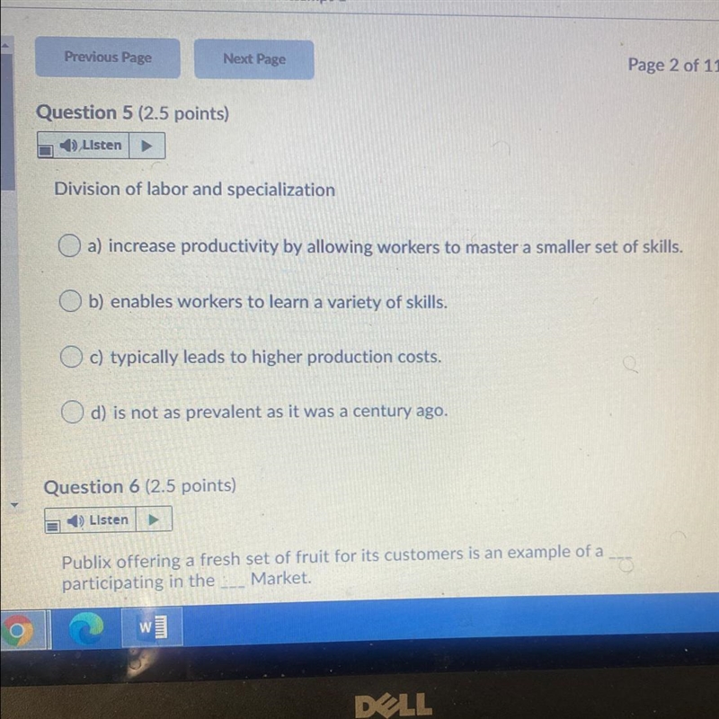 Division of labor and specialization-example-1