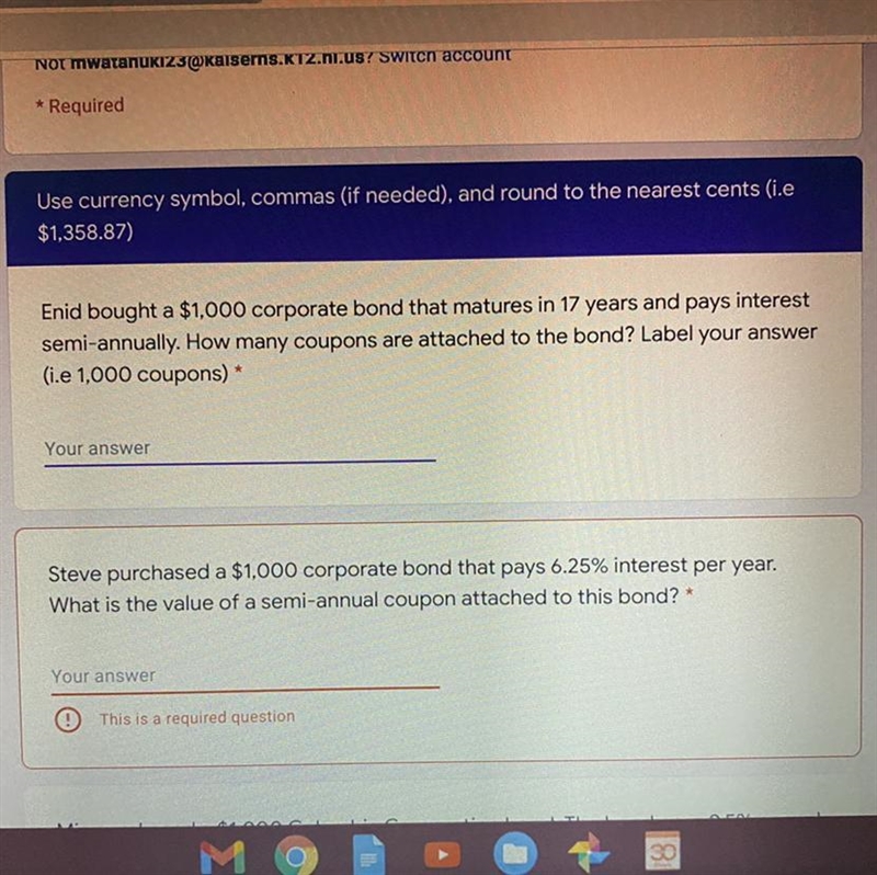 Business Question! Just the first problem please, thank you-example-1