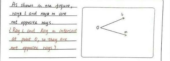 Draw a two rays that are not opposite rays​-example-1