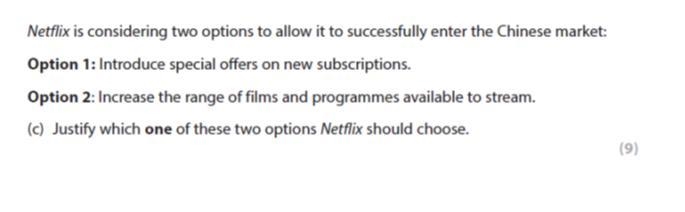 Hey, would love some help with these 3 questions! here's the actual source: Netflix-example-3