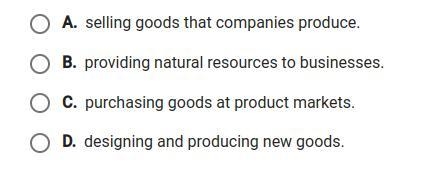 Household play a role in the circular flow of goods by-example-1