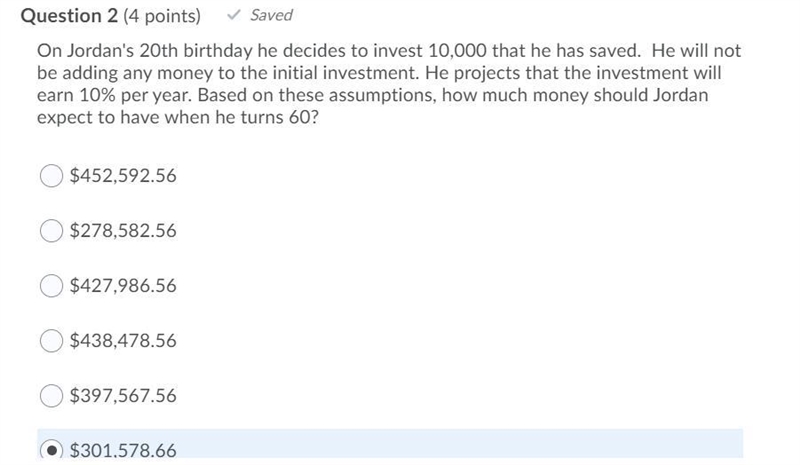 On Jordan's 20th birthday he decides to invest 10,000 that he has saved. He will not-example-2