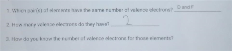 How do you know the number of valence electrons for those elements?​-example-1