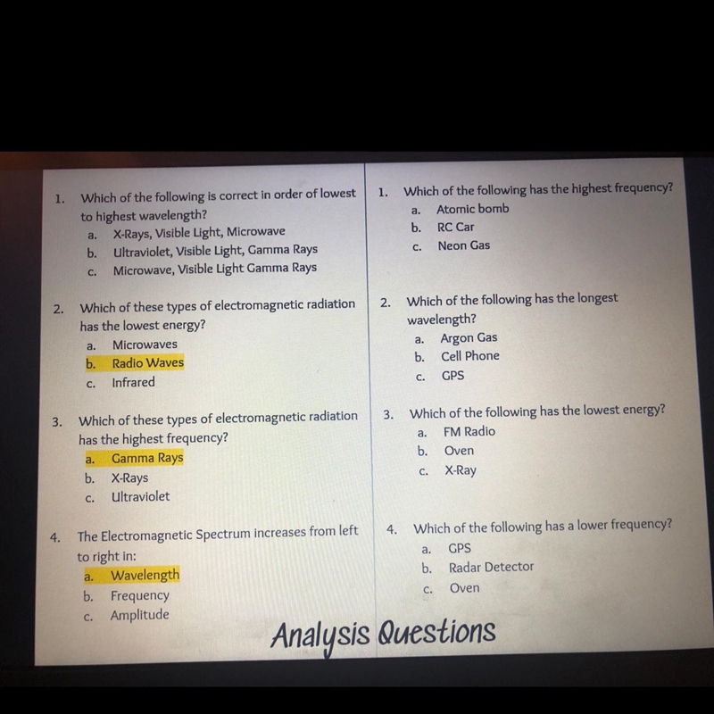 Can you help me with these questions? I already did 3 which are the highlighted ones-example-1