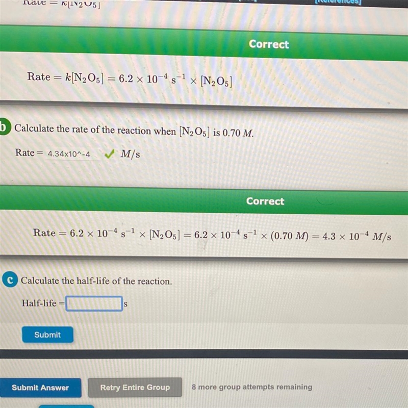 Calculate the half-life of the reaction-example-1