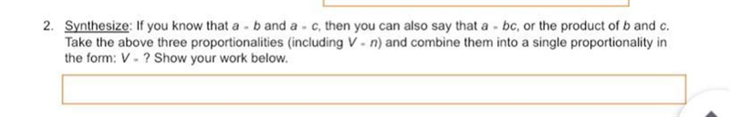 30 Points! Plz help If you know that a ∝ b and a ∝ c, then you can also say that a-example-1