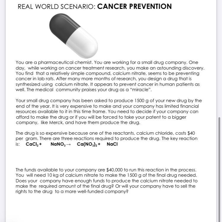 Real world scenario: cancer prevention-example-1