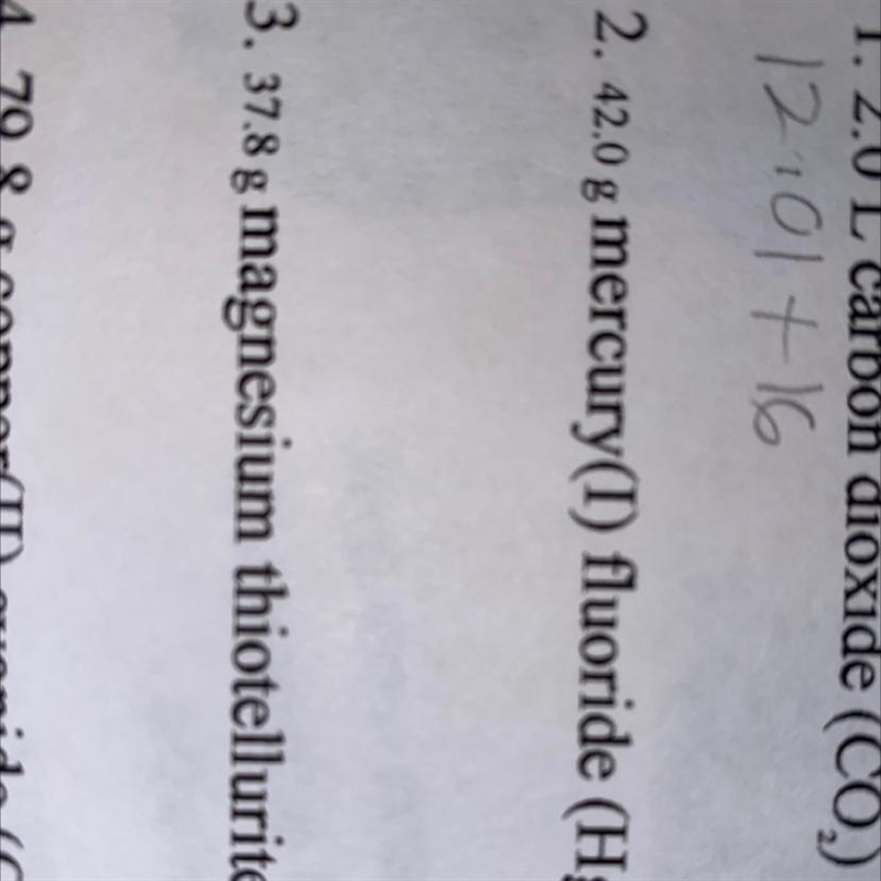 For number 2 I need to find the molar mass, moles and give an empirical formula-example-1