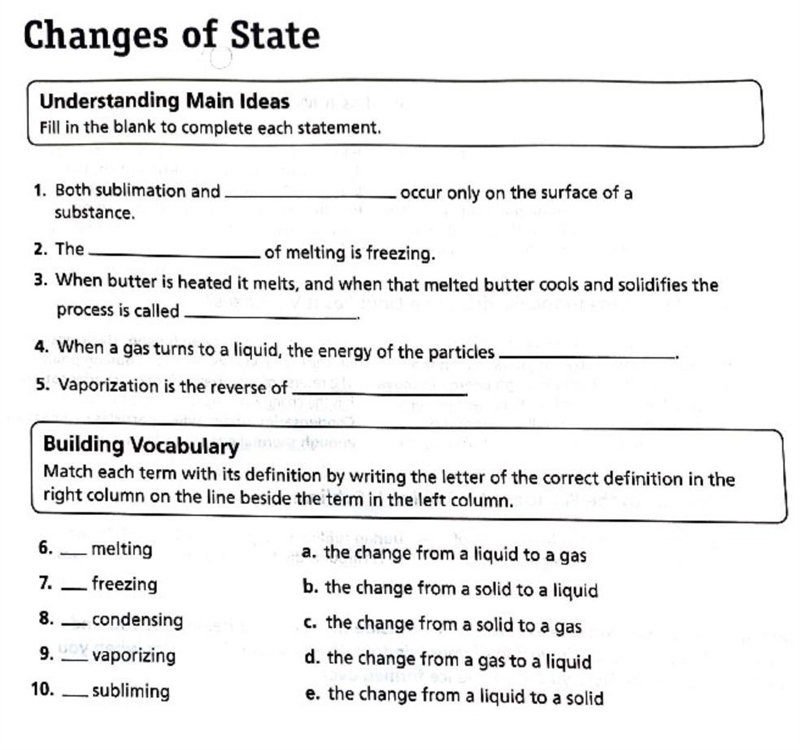 NO LINK SO YOU SEE YOU BLIND PEOPLE 1. Boiling 2. Opposite 3. Freezing 4. The particles-example-1