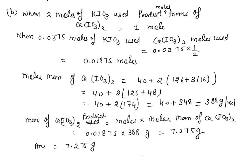 How many grams of Ca(I03)2, is produced if the yield is 100%?-example-1