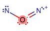 Draw the lewis structure for the molecule N2O-example-1