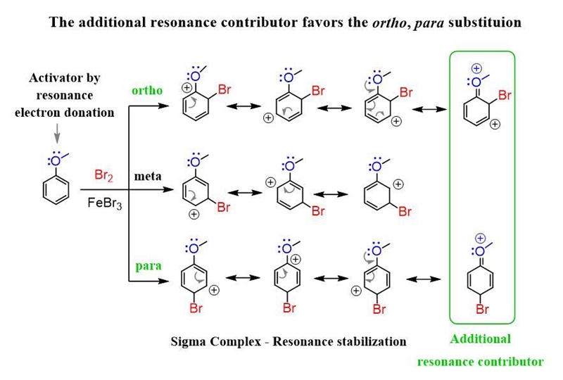 draw the resonance structure of the three possible carbocation intermediate to show-example-1