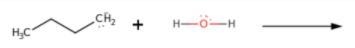 Draw the curved arrows showing a proton transfer reaction, and draw the products of-example-1