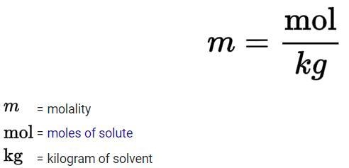 134 grams of nitric acid is added to 512 grams of water. Calculate the molality of-example-1