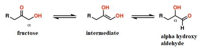 Certain ketones such as fructose can be oxidized by Benedict's reagent under basic-example-1