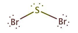 What is the electron dot structure of AsClBr2? Pls pls pls help me-example-1