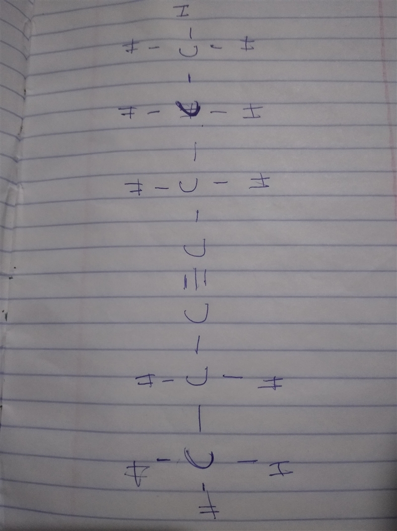 Name the homologous series for this compound and show its structure ch3ch2cc(ch2)2ch-example-1