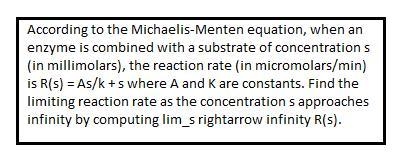 According to the Michaelis-Menten equation, when an enzyme is combined with a substrate-example-1