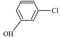 B. Chlorophenol has three isomers. Draw the skeletal formula for these three isomers-example-1