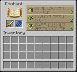 How do you use an enchantment table in mine-craft. Please actually answer.-example-1